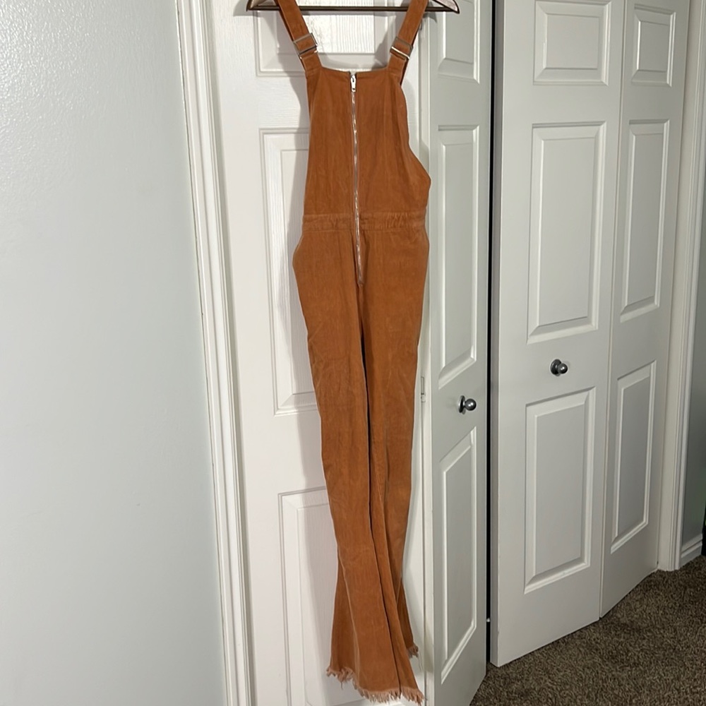 Orange jumpsuit/overalls